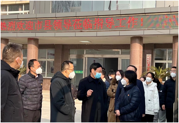 南乐县组织部郭桂芳部长调研河南广源集团
